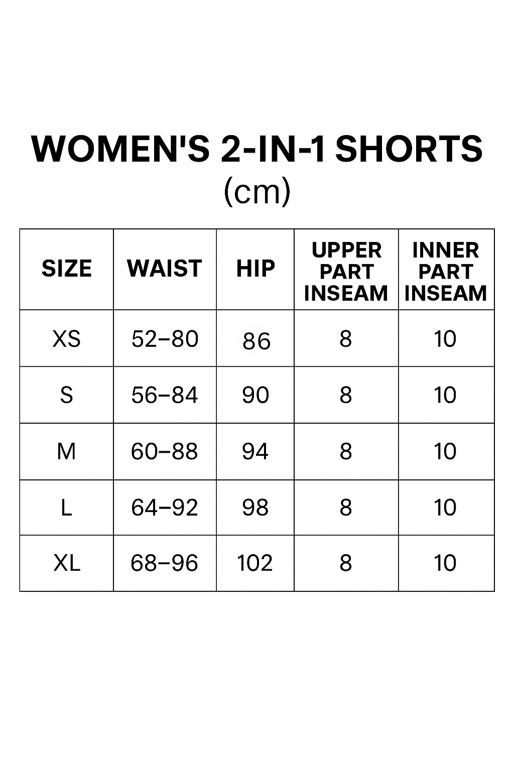 Women's 2 IN 1 Training Shorts
