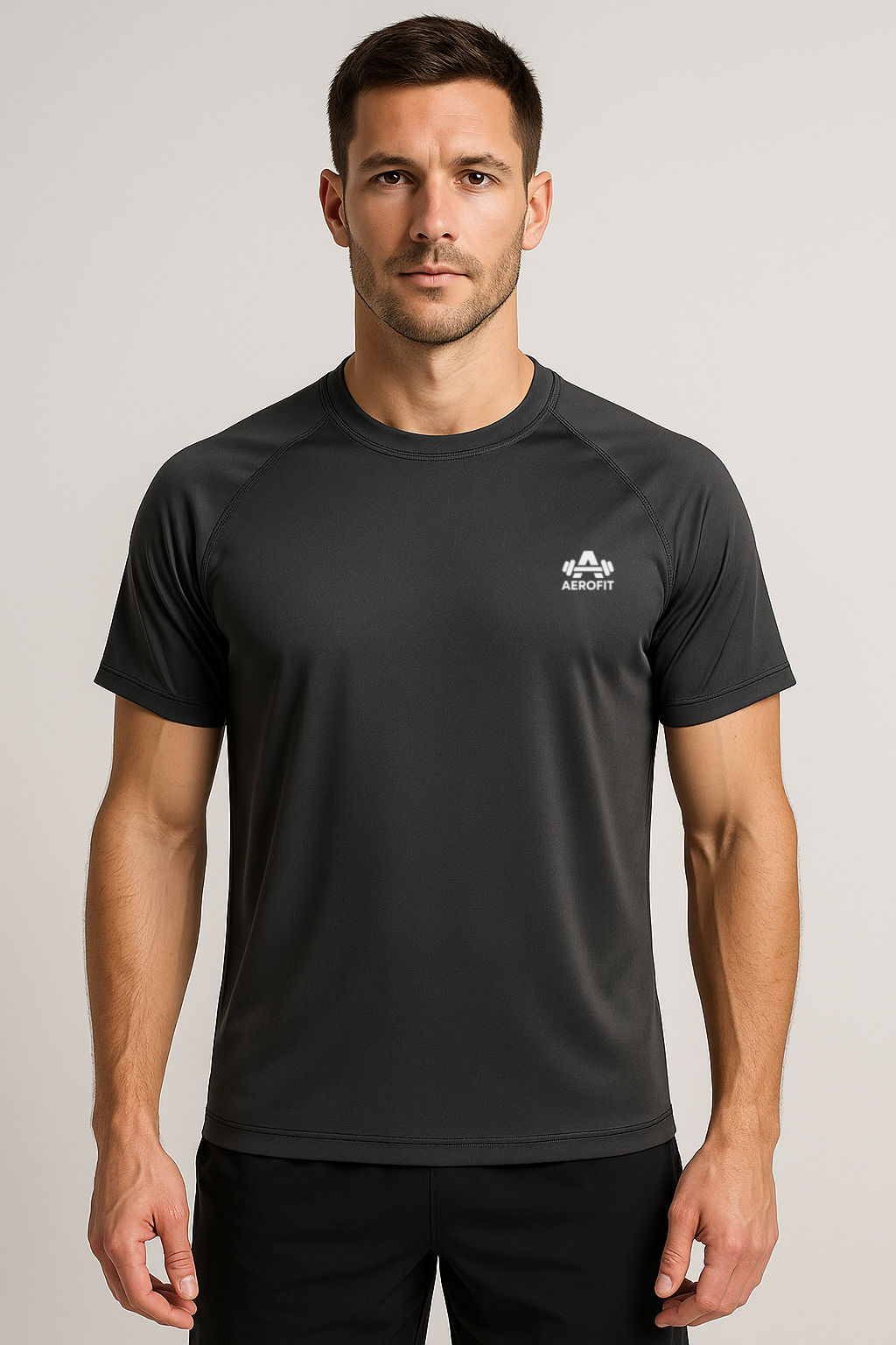 Men's Raglan Short Sleeve R-Neck T-shirt